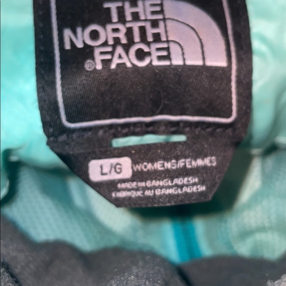 Women’s North face Jacket (teal) - Sz L - Picture 2 of 2